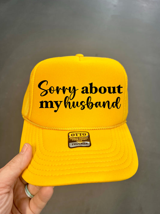 SORRY ABOUT MY HUSBAND - DTF TRANSFER